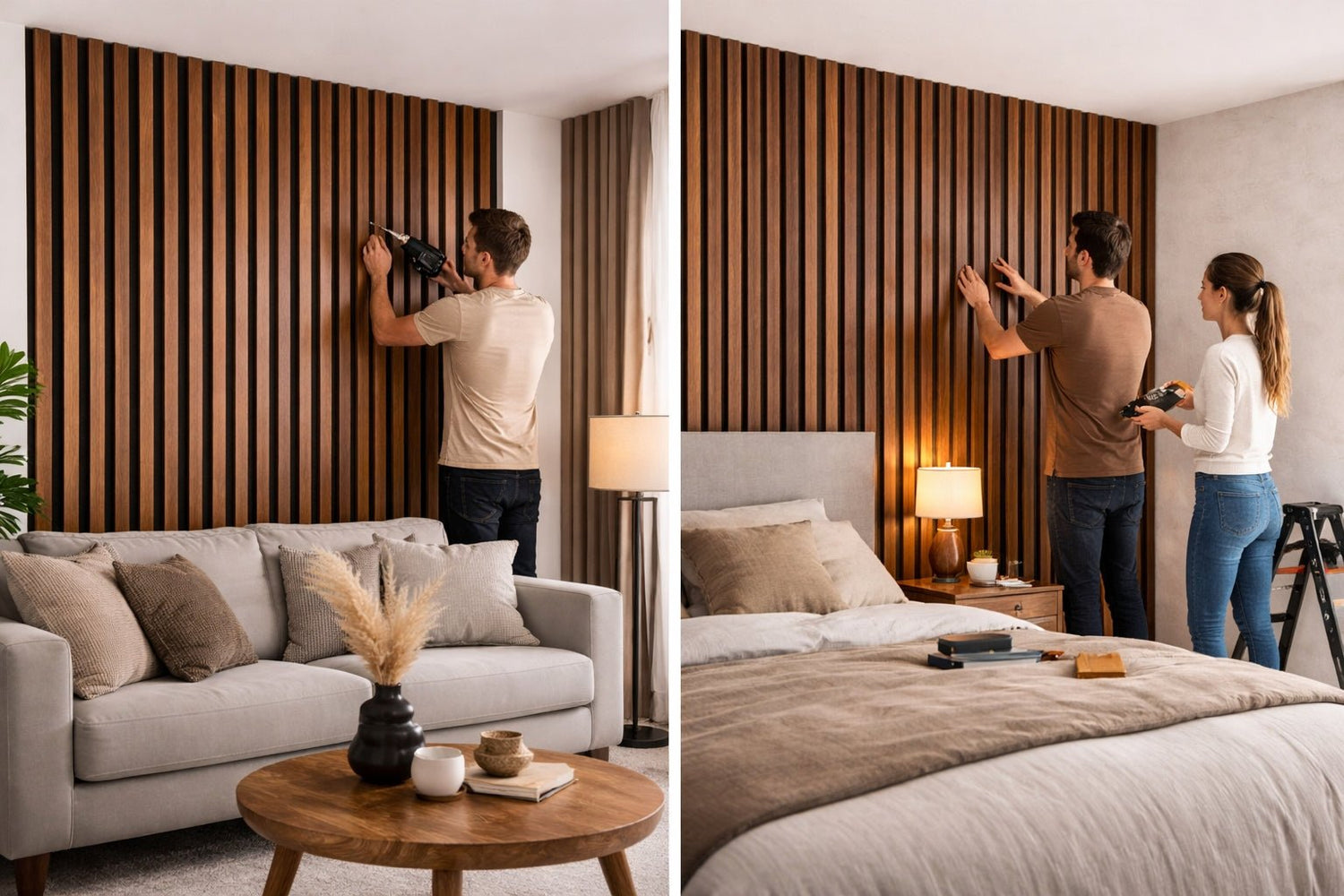Akustikpaneele an der Wand und Decke anbringen und befestigen: So montieren Sie Akustikpaneele richtig