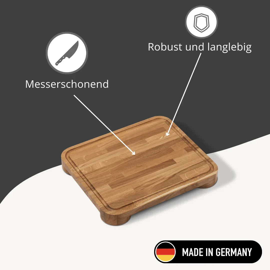Massivholz – Schneidebrett Heilbronn aus Holz, LXRYWOOD Manufaktur Flein
