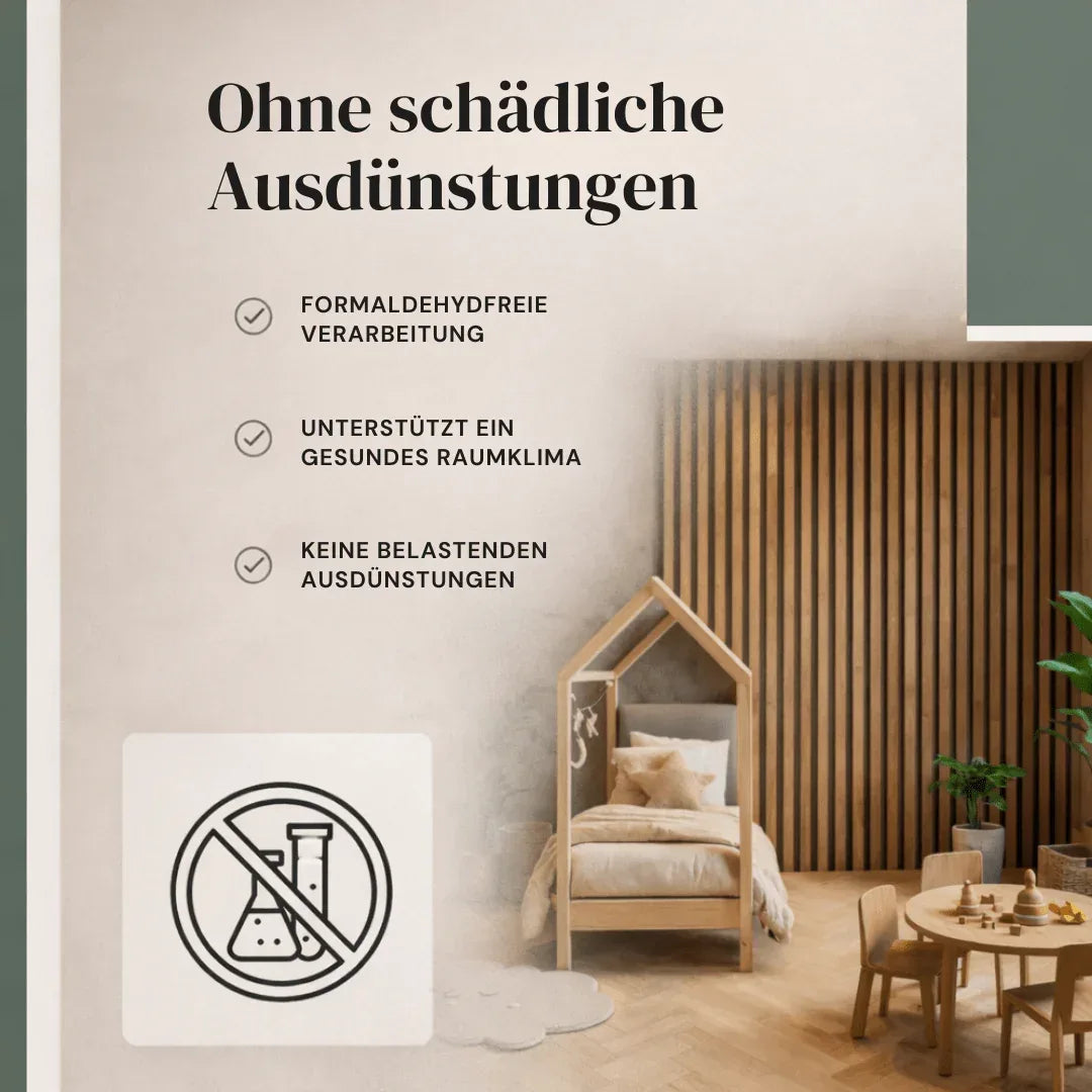 Infografik: Materialien und Raumklima