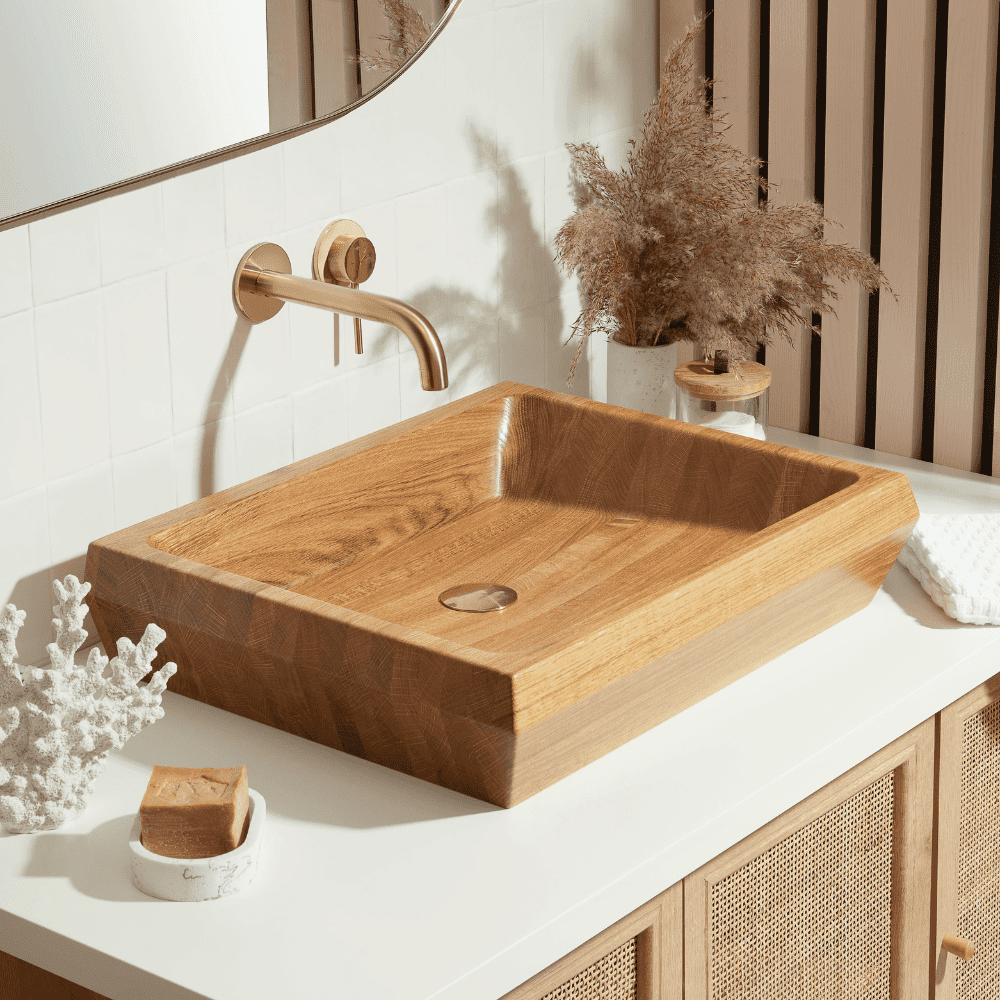 Waschbecken aus Holz für Ihr Interieur Design