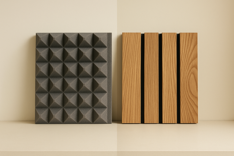 Massivholz, Akustik und Design — selten in einem Produkt.