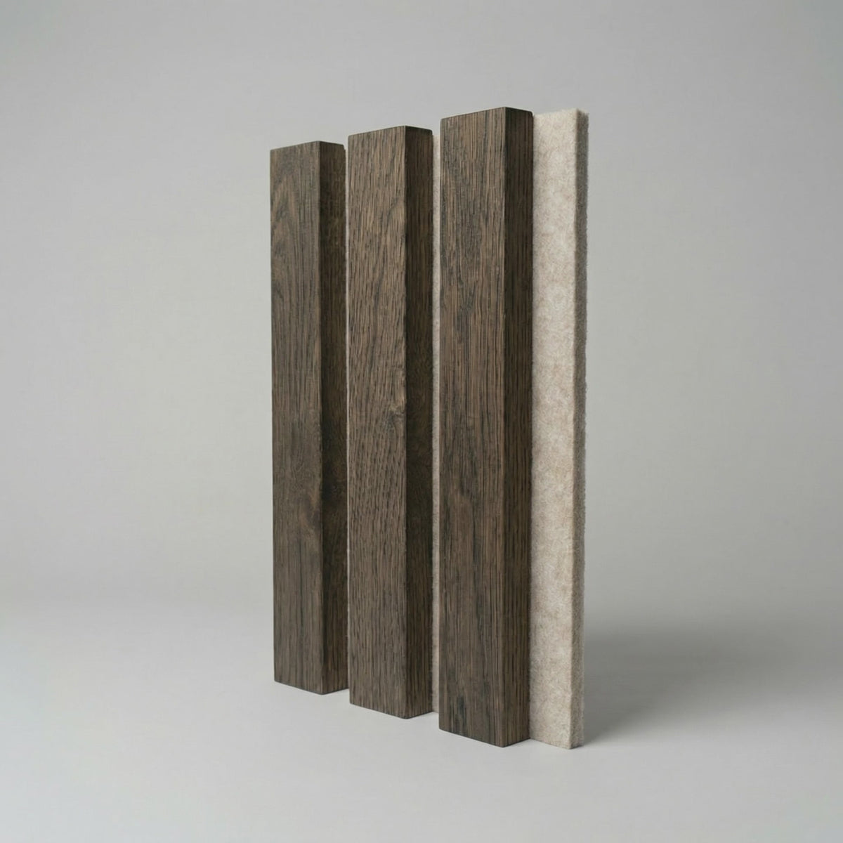 Video: Muster Eiche Schwarz geölt mit beigem Filz